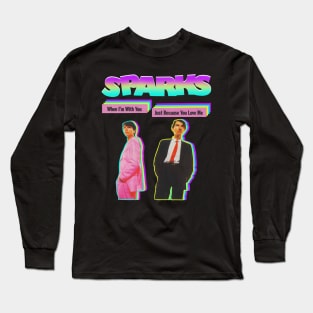 SPARKS - POPART STYLE Long Sleeve T-Shirt